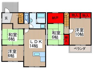 上尾日の出戸建の物件間取画像